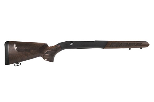WOOX Wild Man to ergonomiczny, klasyczny stock z wysokiej jakości drewna orzechowego i aluminiowym szkieletem, zapewniający precyzyjną celność i łatwość montażu.